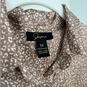 Stylish Silk Button-up